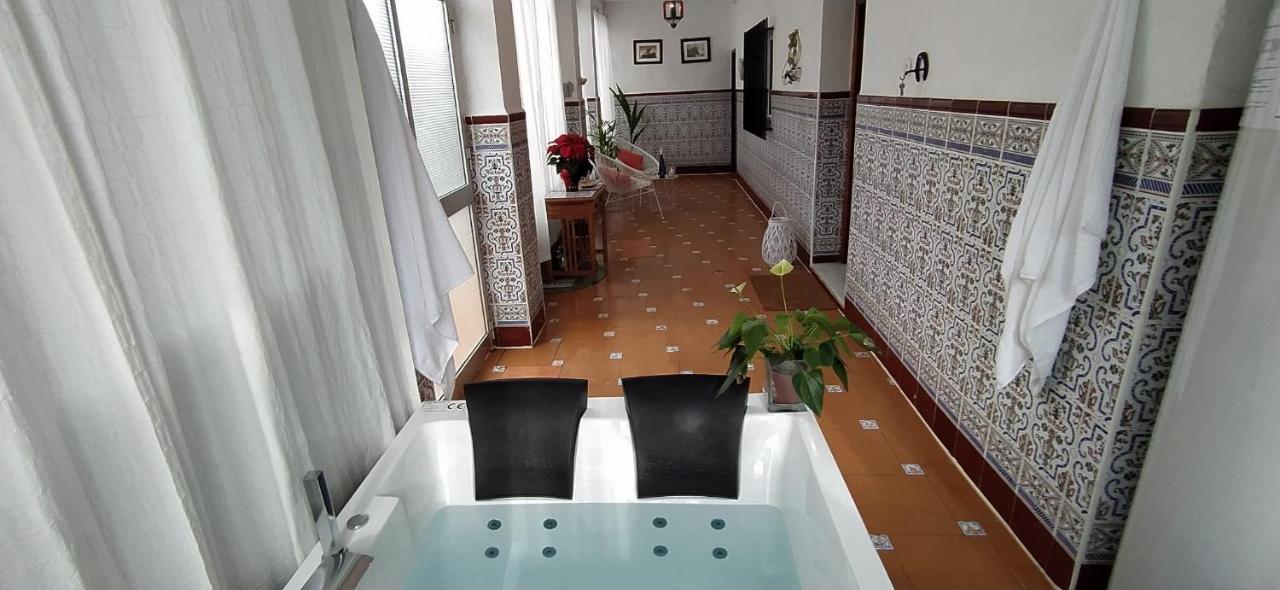 치클라나 데 라 프론테라 Casa, Piscina, Jacuzzi, Garaje, Barbacoa. 빌라 외부 사진