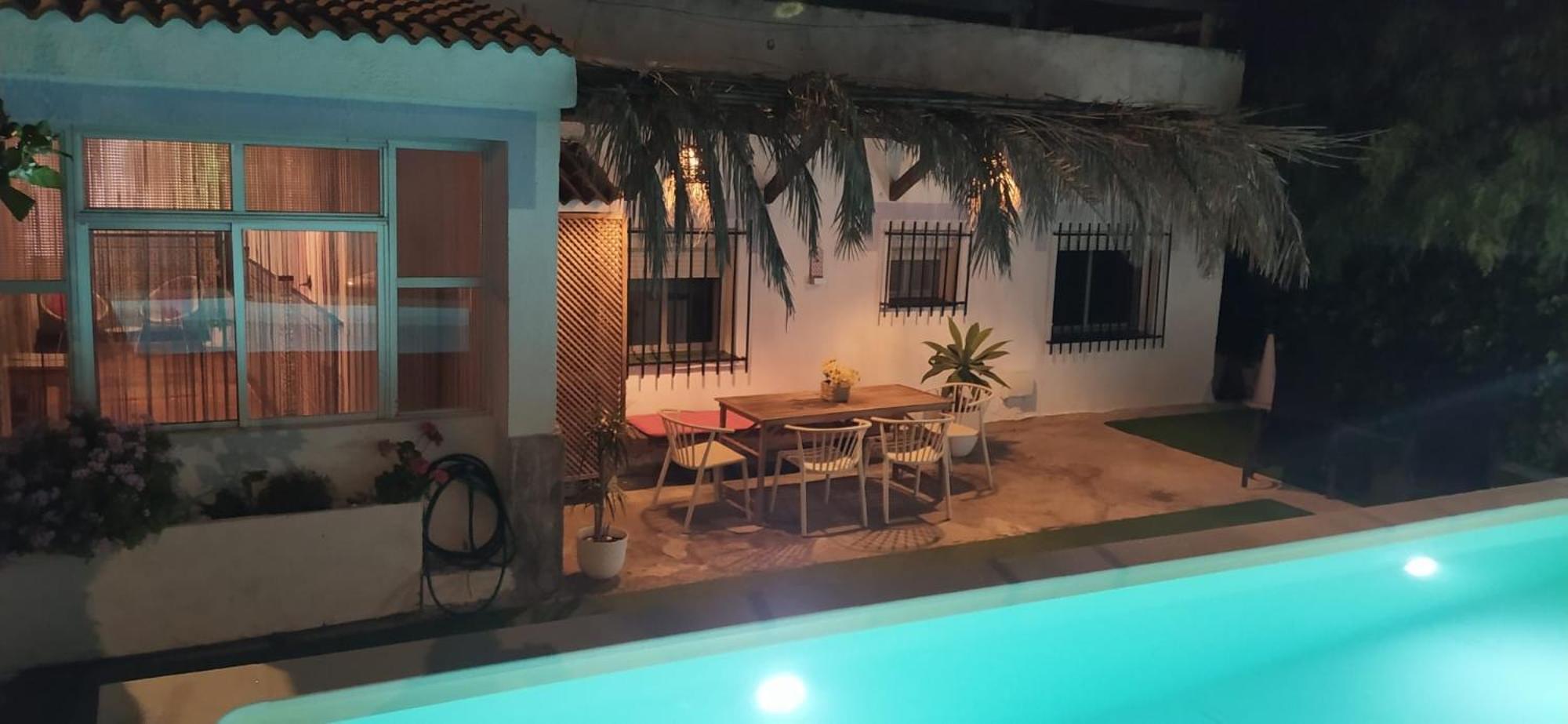 치클라나 데 라 프론테라 Casa, Piscina, Jacuzzi, Garaje, Barbacoa. 빌라 외부 사진